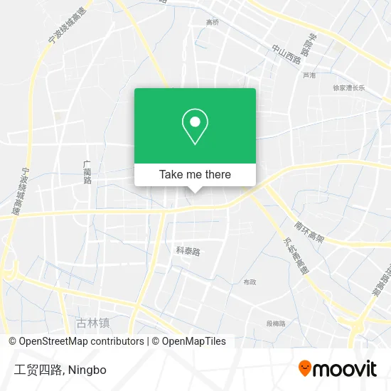 工贸四路 map