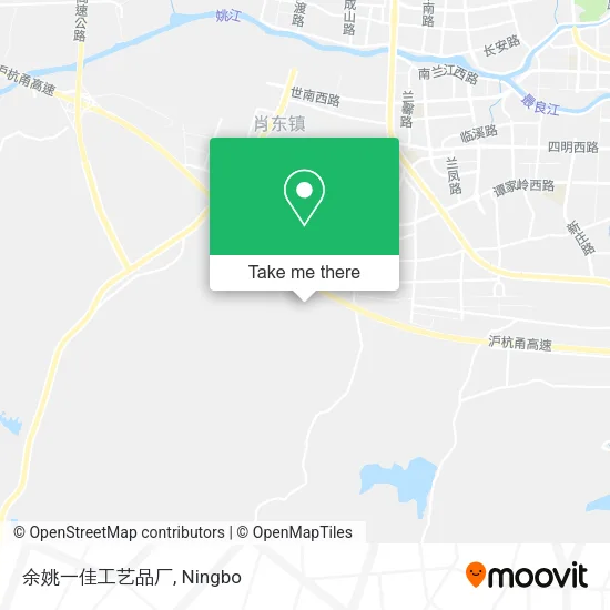 余姚一佳工艺品厂 map