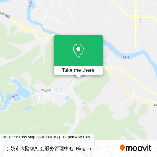 余姚市大隐镇社会服务管理中心 map