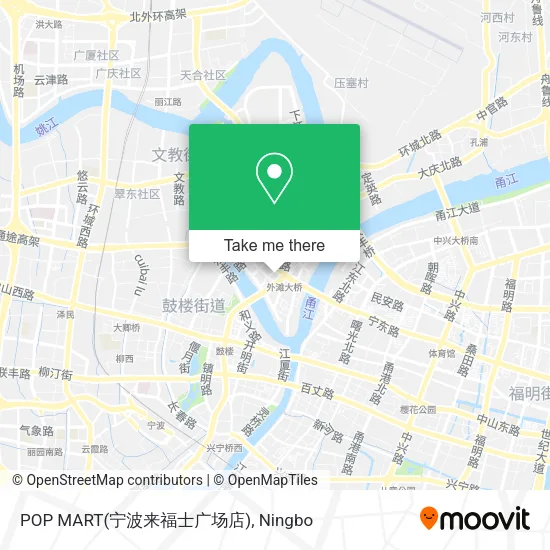 POP MART(宁波来福士广场店) map