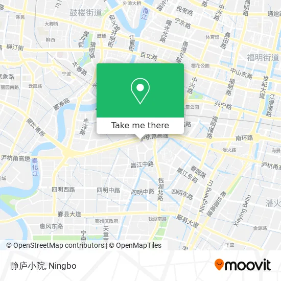 静庐小院 map