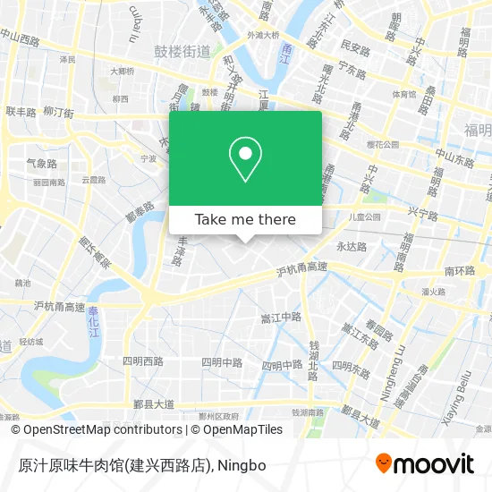 原汁原味牛肉馆(建兴西路店) map