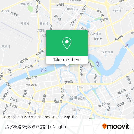 清水桥路/杨木碶路(路口) map