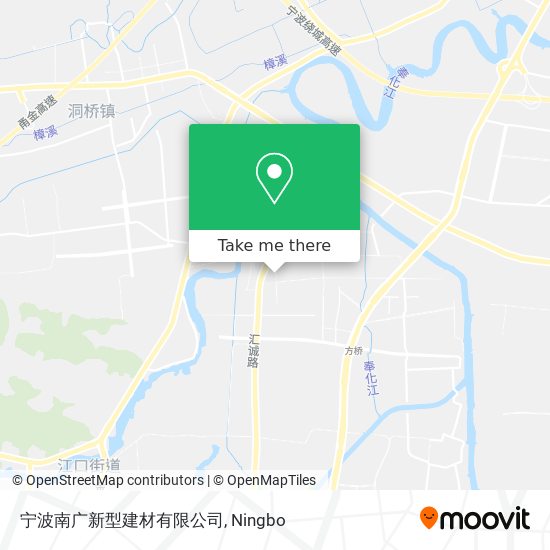 宁波南广新型建材有限公司 map