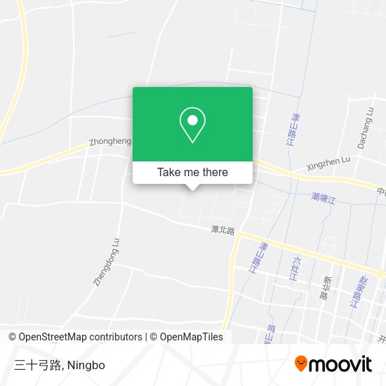 三十弓路 map