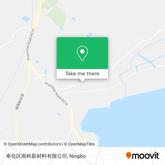 奉化区南科新材料有限公司 map
