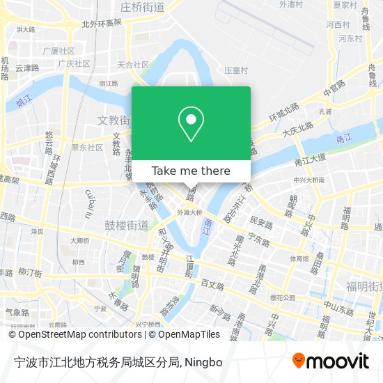 宁波市江北地方税务局城区分局 map