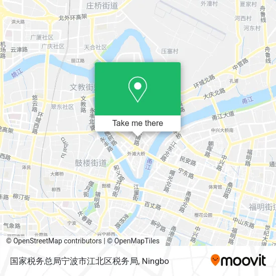 国家税务总局宁波市江北区税务局 map