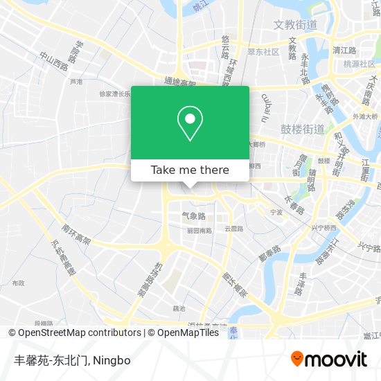 丰馨苑-东北门 map