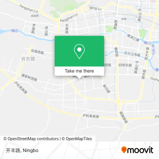 开丰路 map