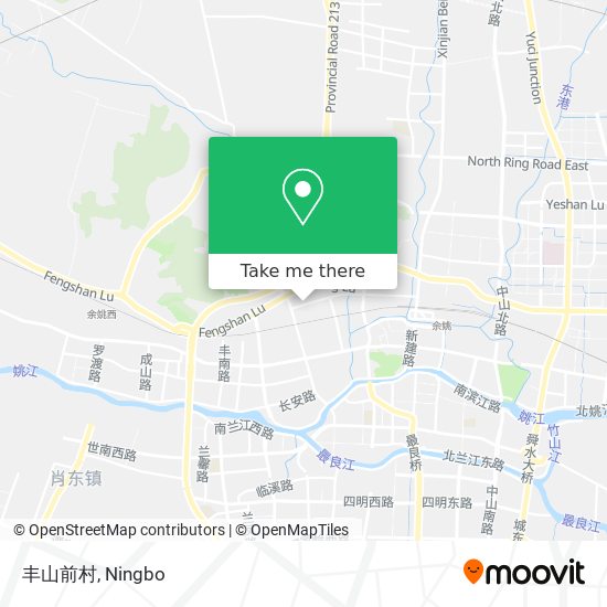 丰山前村 map