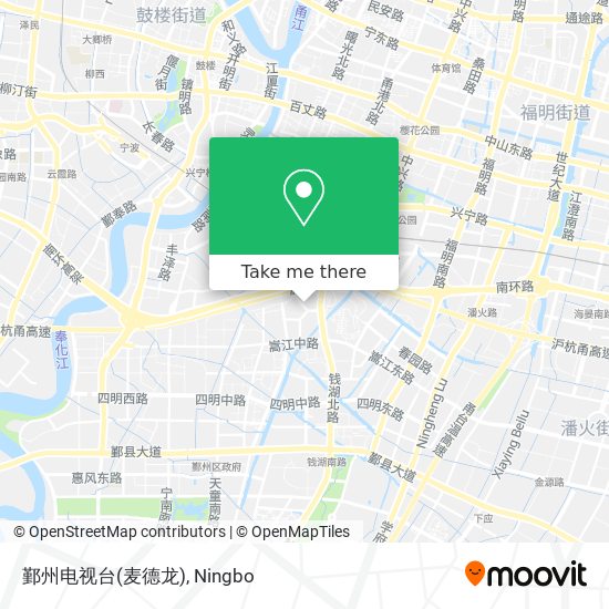 鄞州电视台(麦德龙) map