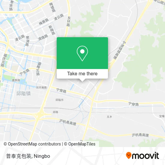 普泰克包装 map