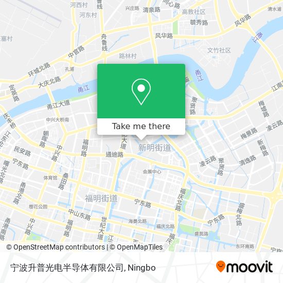 宁波升普光电半导体有限公司 map