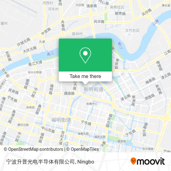 宁波升普光电半导体有限公司 map