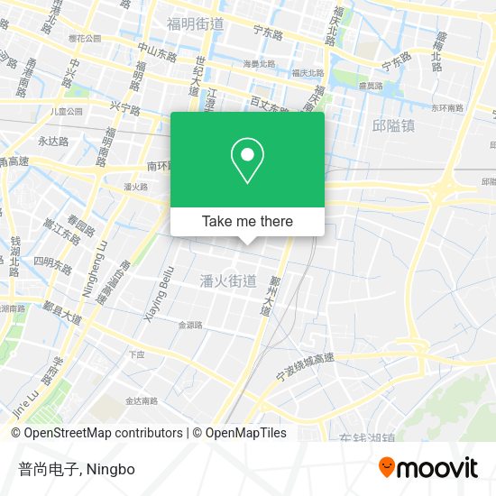 普尚电子 map