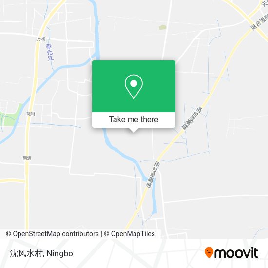沈风水村 map