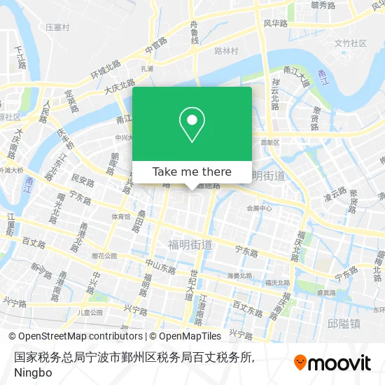 国家税务总局宁波市鄞州区税务局百丈税务所 map