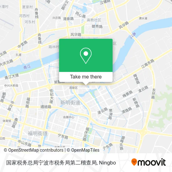 国家税务总局宁波市税务局第二稽查局 map