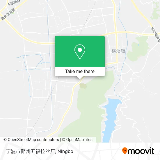 宁波市鄞州五福拉丝厂 map