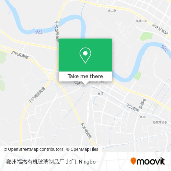 鄞州福杰有机玻璃制品厂-北门 map