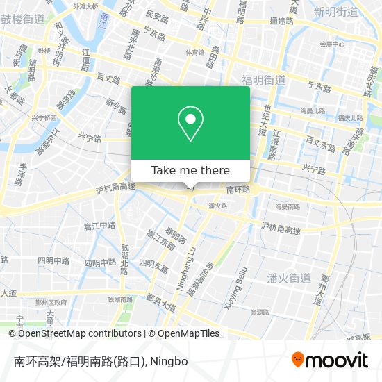 南环高架/福明南路(路口) map