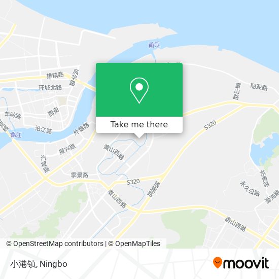 小港镇 map