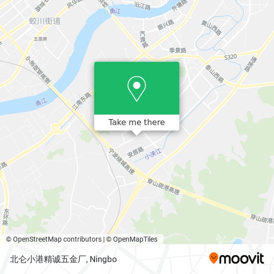北仑小港精诚五金厂 map