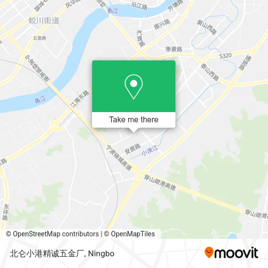北仑小港精诚五金厂 map