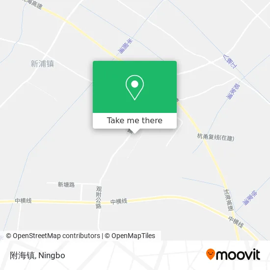 附海镇 map