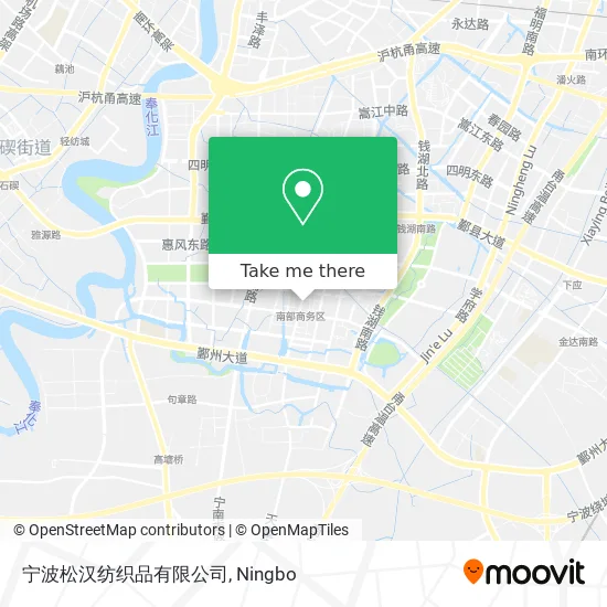 宁波松汉纺织品有限公司 map