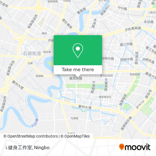 i.健身工作室 map