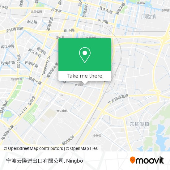 宁波云隆进出口有限公司 map