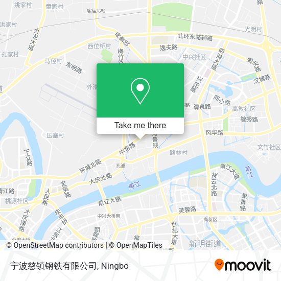 宁波慈镇钢铁有限公司 map
