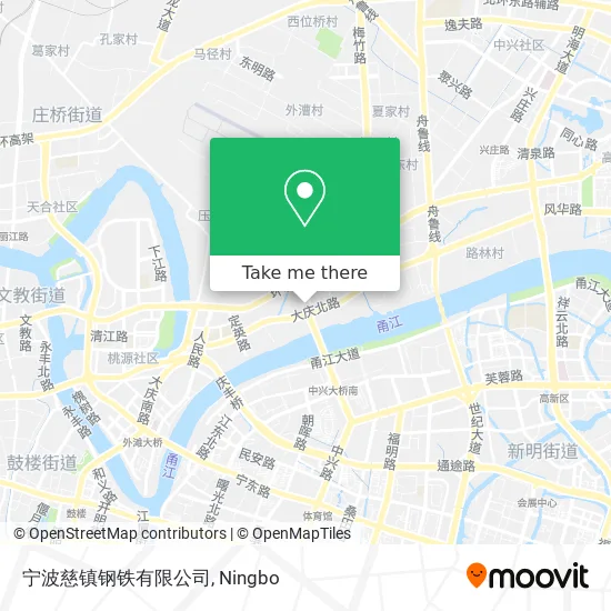 宁波慈镇钢铁有限公司 map