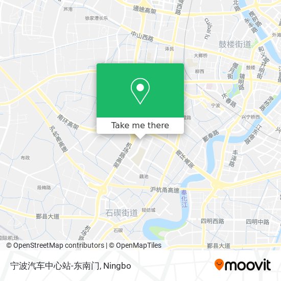 宁波汽车中心站-东南门 map