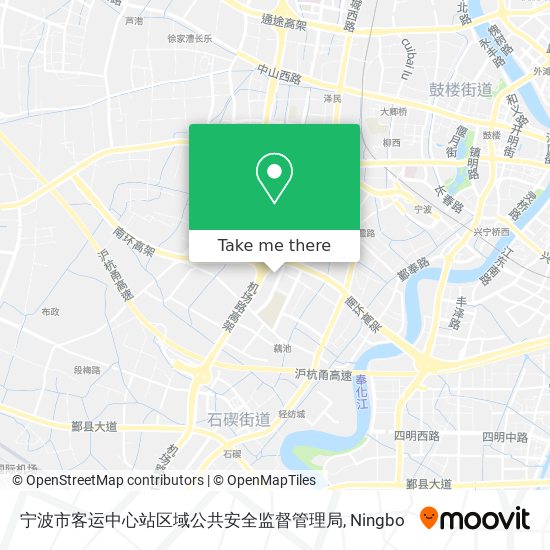 宁波市客运中心站区域公共安全监督管理局 map