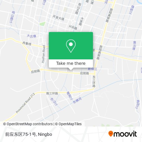 前应东区75-1号 map