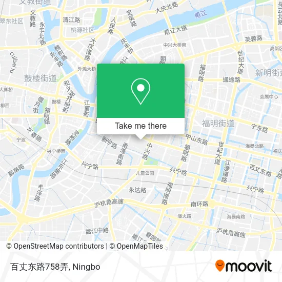 百丈东路758弄 map