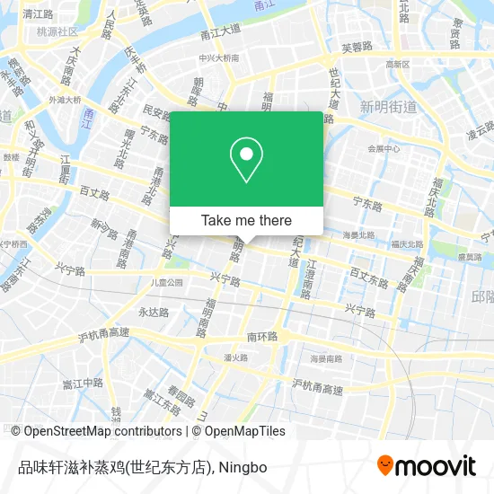 品味轩滋补蒸鸡(世纪东方店) map