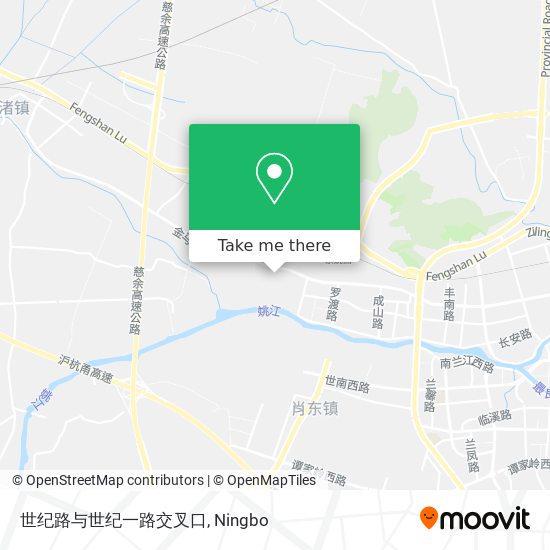 世纪路与世纪一路交叉口 map