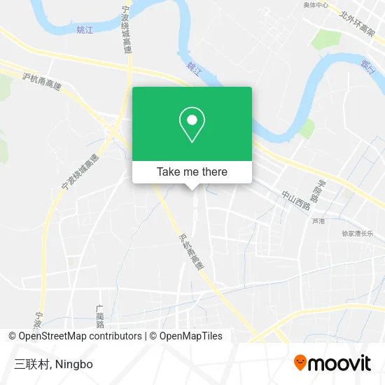 三联村 map