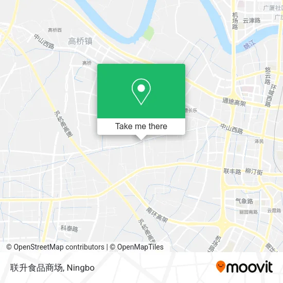 联升食品商场 map