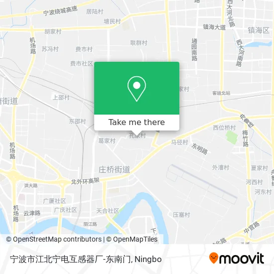 宁波市江北宁电互感器厂-东南门 map