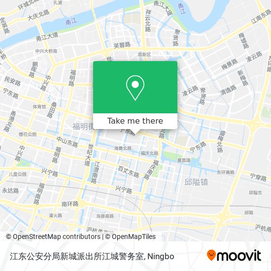 江东公安分局新城派出所江城警务室 map