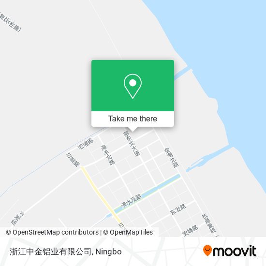 浙江中金铝业有限公司 map