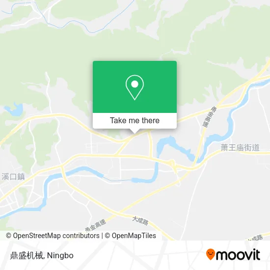 鼎盛机械 map