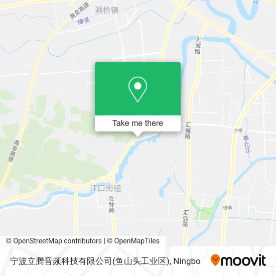 宁波立腾音频科技有限公司(鱼山头工业区) map