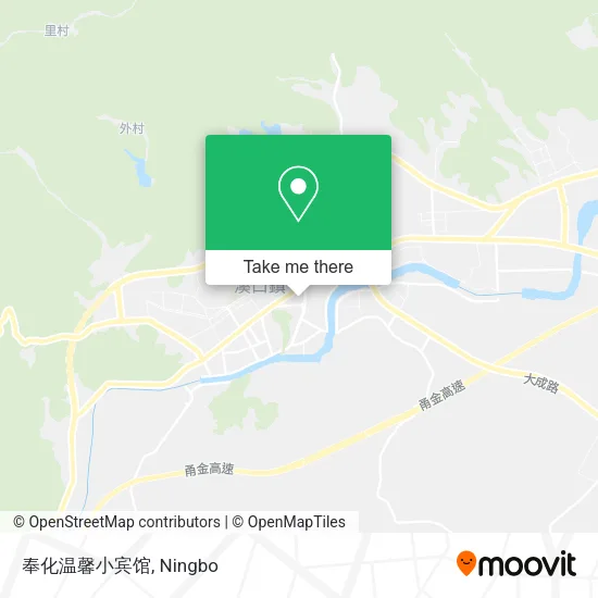奉化温馨小宾馆 map