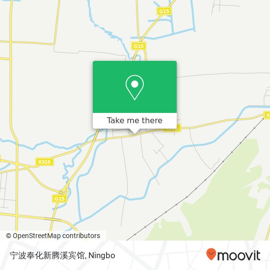 宁波奉化新腾溪宾馆 map